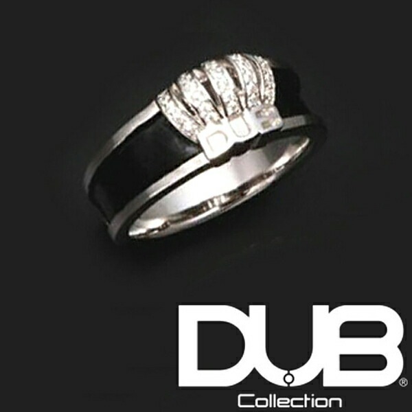 再入荷なし　即納 DUB ジュエリー リング 211-1 (BK) シルバー アクセサリー メンズ レディース ダブジュエリー ダブコレクション 指輪 CanCam キャンキャン Scawaii Sa
