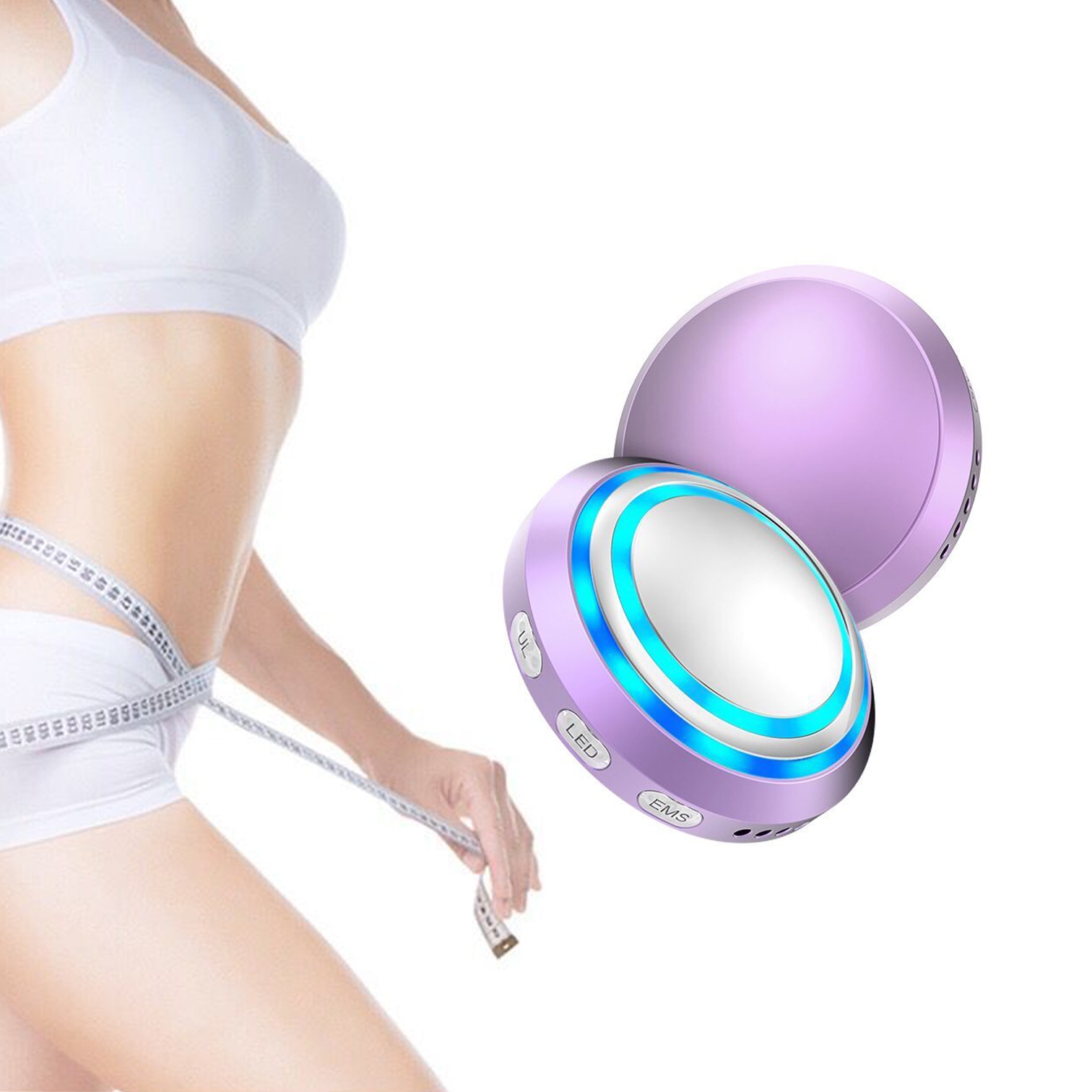 キャビテーション 超音波痩身美顔器 EMS 多機能 シェイプアップマシン微電流 LED美顔器 レマッギ 脂肪燃焼 しわ取り 顔痩せ 光エステ 高浸透 導入美容器 美肌 全身エステ可能 五段階可調節