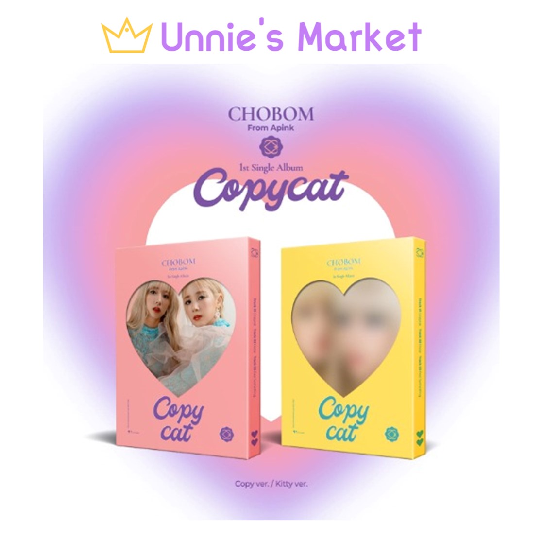 [SET] Apink CHOBOM [Copycat] 1st Single Album / Chorong & Bomi Album