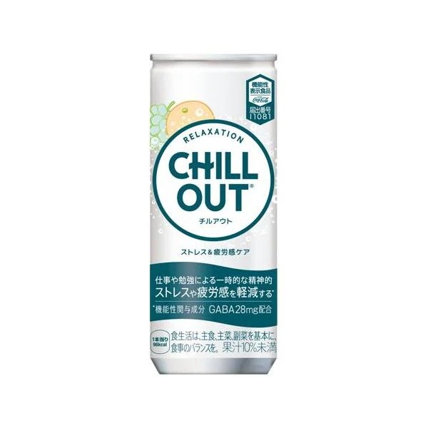 【1ケース】チルアウト ストレス＆疲労感ケア 缶 250ml*30本[コカ・コーラ]