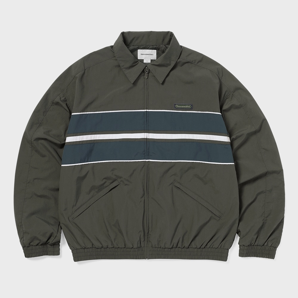 ディス・イズ・ネヴァー・ザットスポーツウィンドジャケットグレー