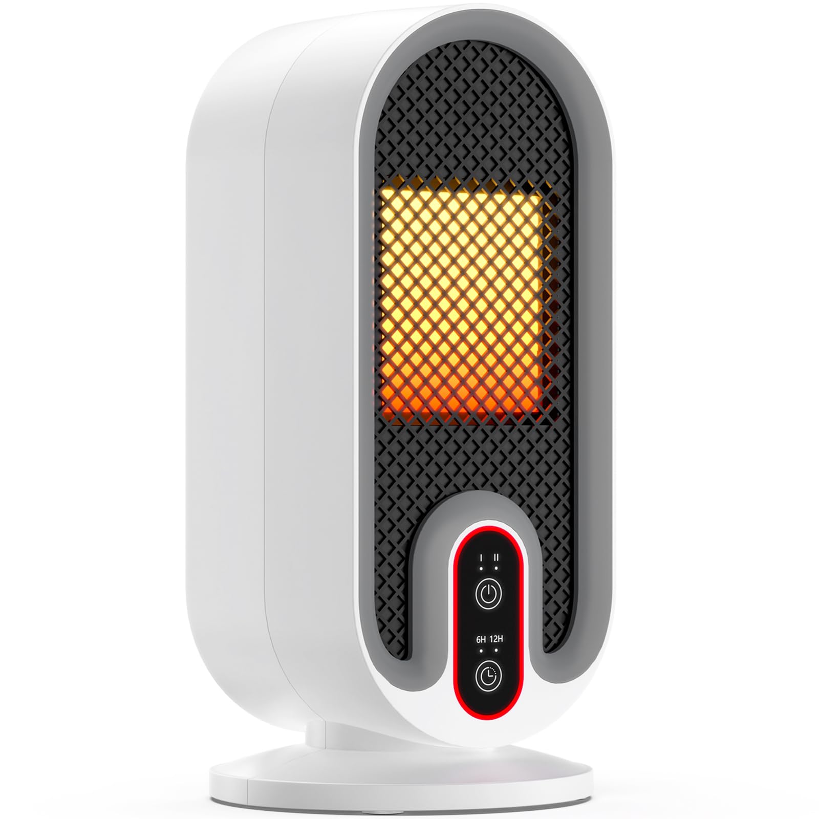 【2024最新進化】セラミックヒーター 小型【2秒で速暖!】電気ストーブ ヒーター 小型 暖房器具 省エネ 電気ファンヒーター 2段階温風切替 650W/800W ファンヒーター タイマー機能 高性能