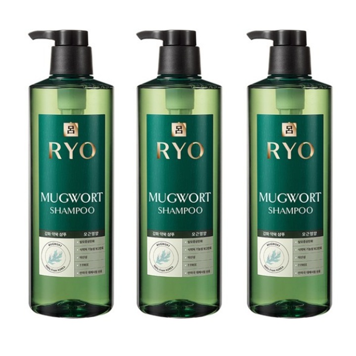 強化 弱よもぎ 脱毛症状緩和シャンプー 800ml 3本