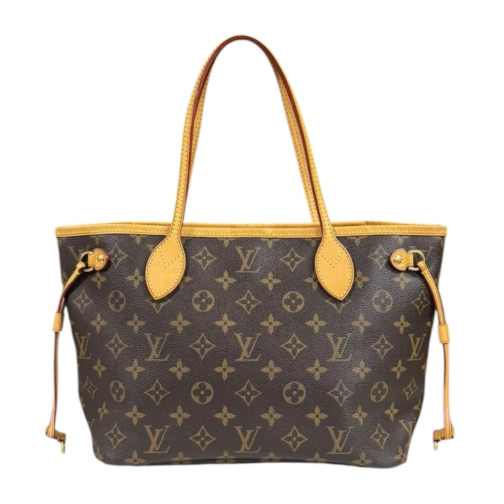 ルイヴィトン ネヴァーフルPM モノグラム トートバッグ モノグラムキャンバス M40155 ブラウン LOUIS VUITTON 中古