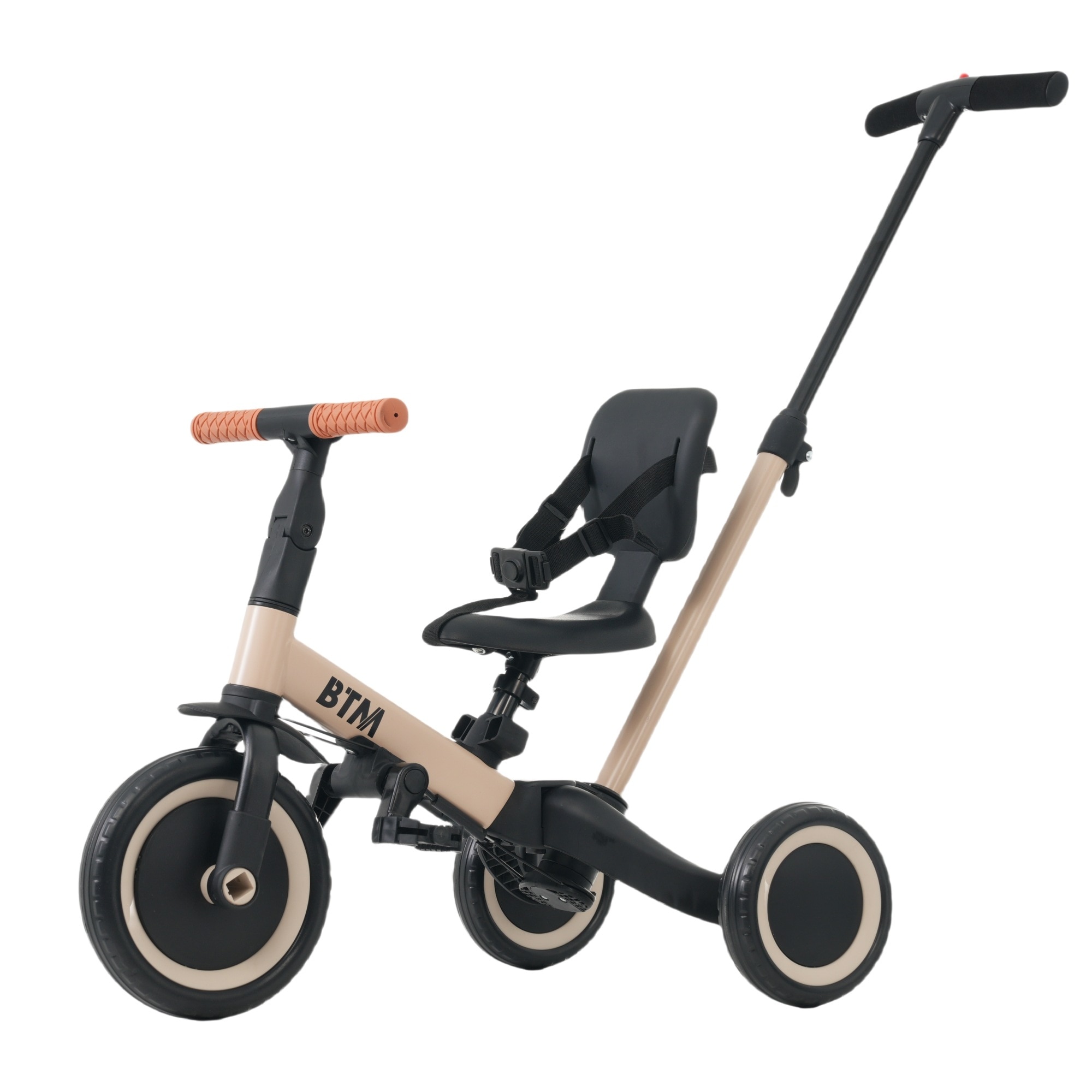 子供用三輪車 7in1 舵取り 多機能 手押し棒 カバー おしゃれ座面回転 自転車 キックバイク おもちゃ 誕生日 プレゼント こどもの日 お祝い クリスマス ギフト 1歳 2歳 3歳 幼児用