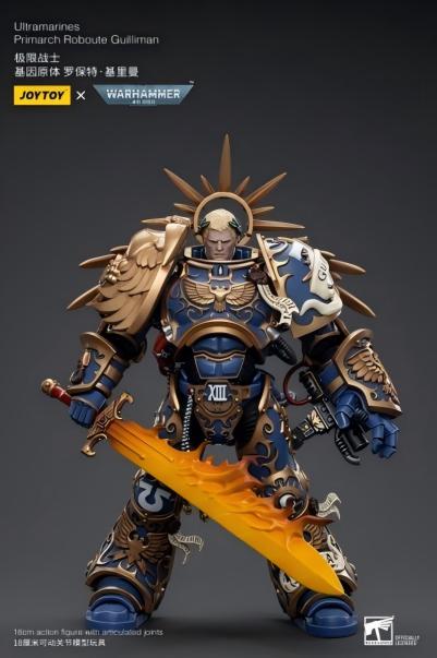 JOYTOY Ultramarines Primarch Roboute Guilliman 1/18 アクションフィギュア JT6342