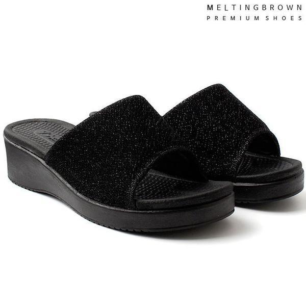 女性オフィススリッパ オフィスの太いヒールスリッパ 女性スリッパ GT01