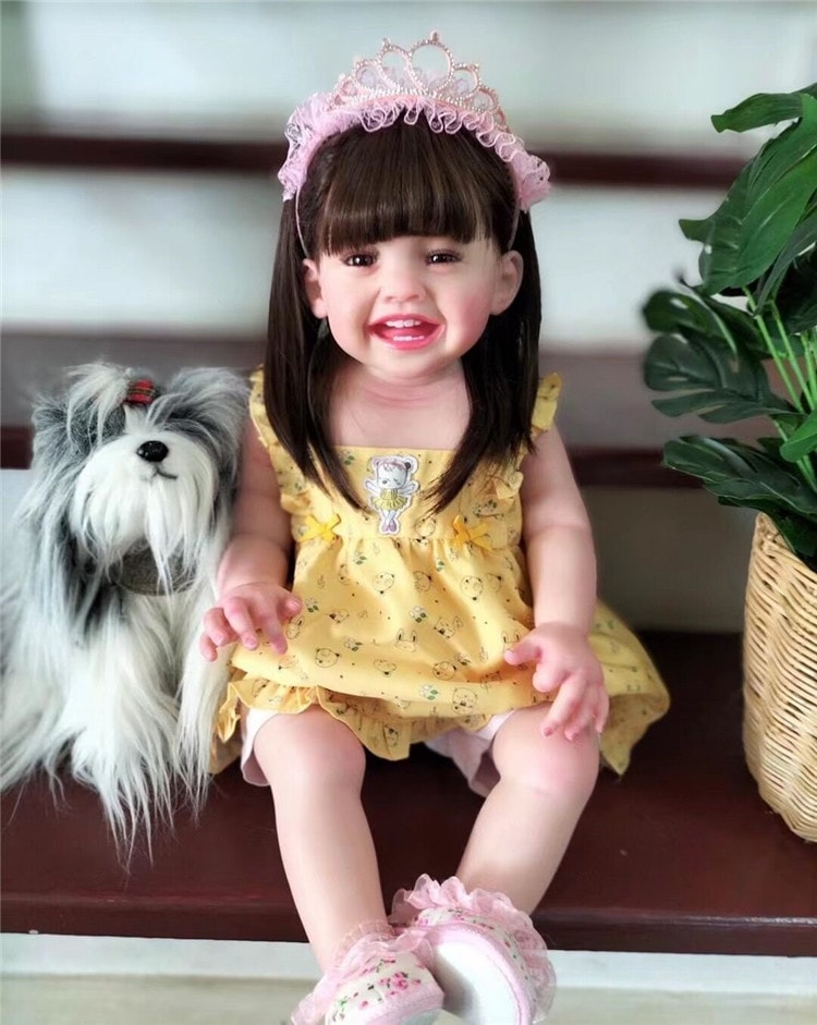 韓国ファッション 女の子 人形 シミュレーション 子供服 モデル パーソナリティ ギフト 6-9ヶ月 10,073円
