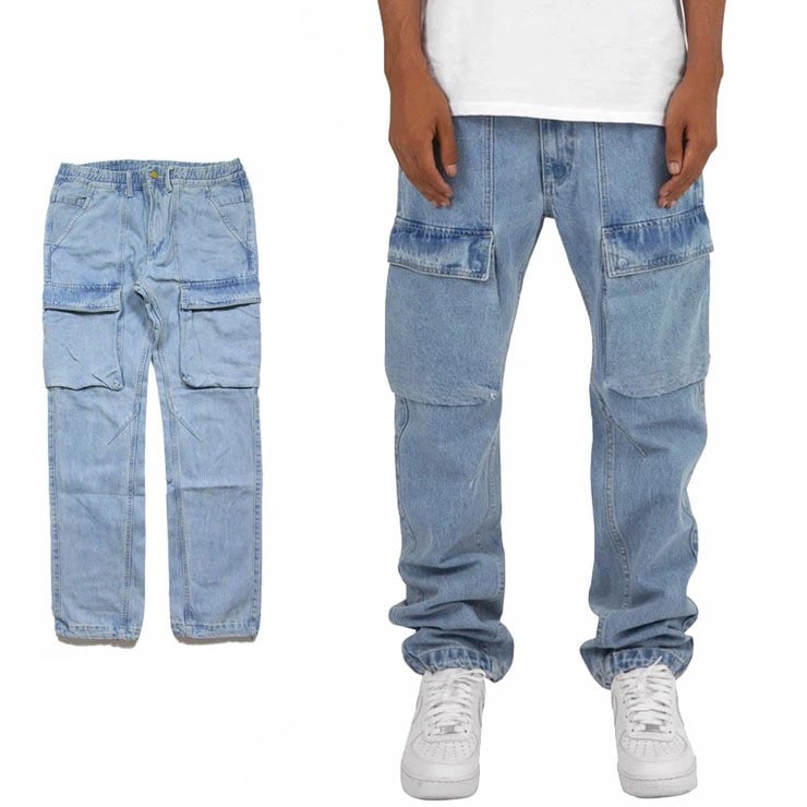ミニマル カーゴパンツ mnml デニム ジーンズ メンズ ブランド 大きいサイズ おしゃれ 人気