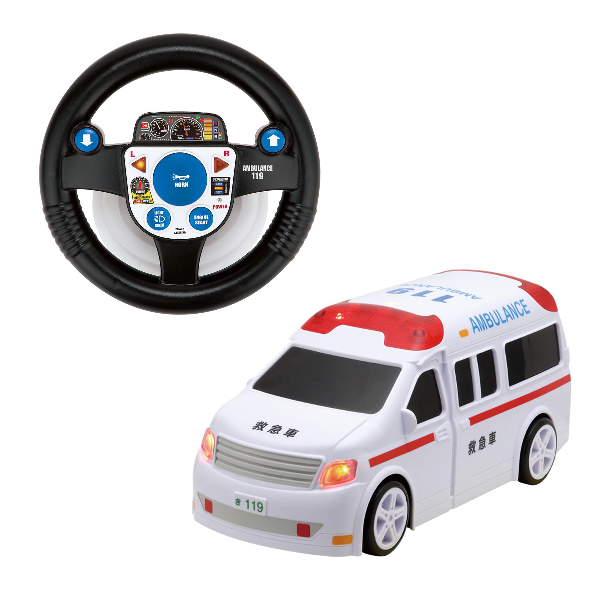 ハピネット R/C うんてんしちゃお きゅうきゅうしゃ (対象年齢5歳~) 5,130円