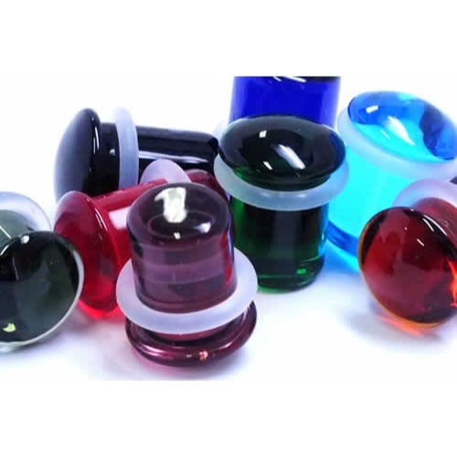 ゴリラグラスジュエリー ボディピアス 00G ビュレッツ 全9カラー 金属アレルギー対応 00ゲージ 海外ブランド シンプルプラグ シングルフレア スタンダード 正規品 ggb00xxxxxxxx