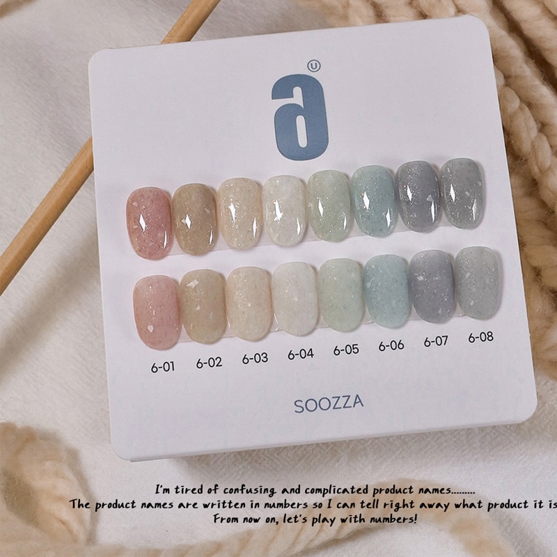 [SOOZZA ] Velvet 6 [8色 SET] / アンゴラ シロップグリッター