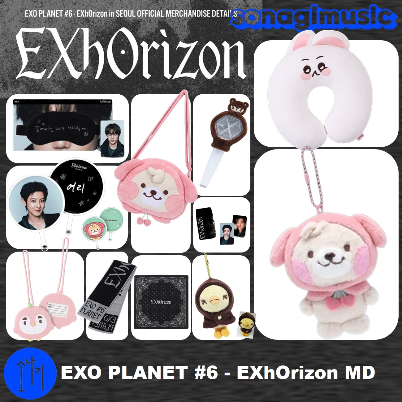 Qoo10] SMエンターテインメント [メガポ] [公式] EXO PLANE : KPOP
