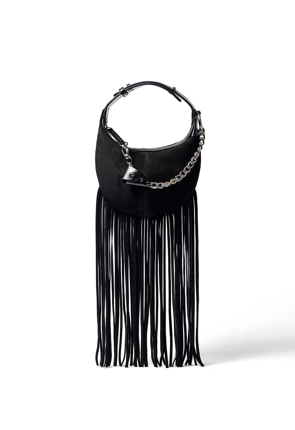 【OPEN Yy】 FRINGE MOTO HOBO MINI : 2COLORS 19,530円