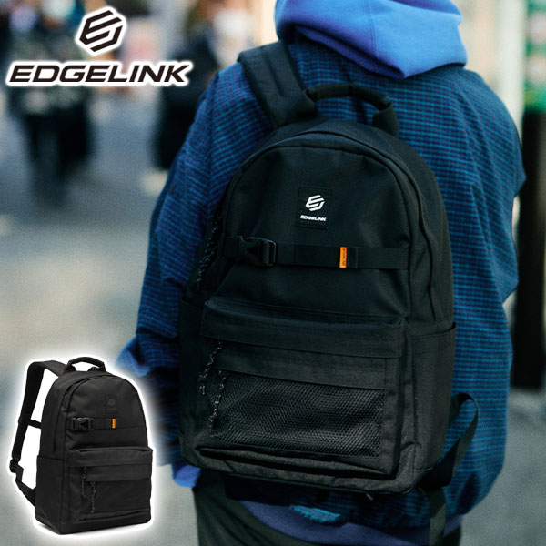【NEW JACKコラボキーホルダー付】リュック メンズ レディース 通学 大容量 黒 ブラック 23L 軽量 A4 PC PC収納 ストリート スクール TEMPCATION 60131