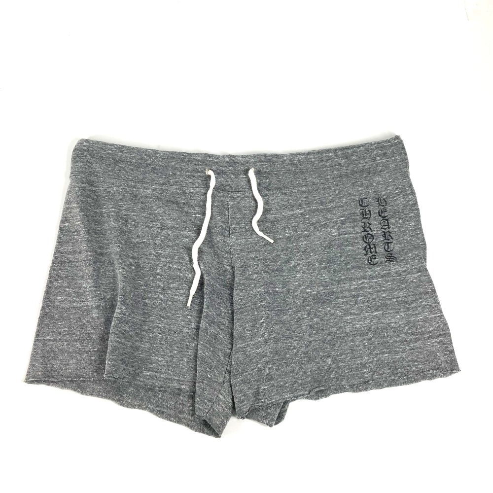 ショートパンツ ロゴ ハーフパンツ ボトムス　アパレル コットン グレー
