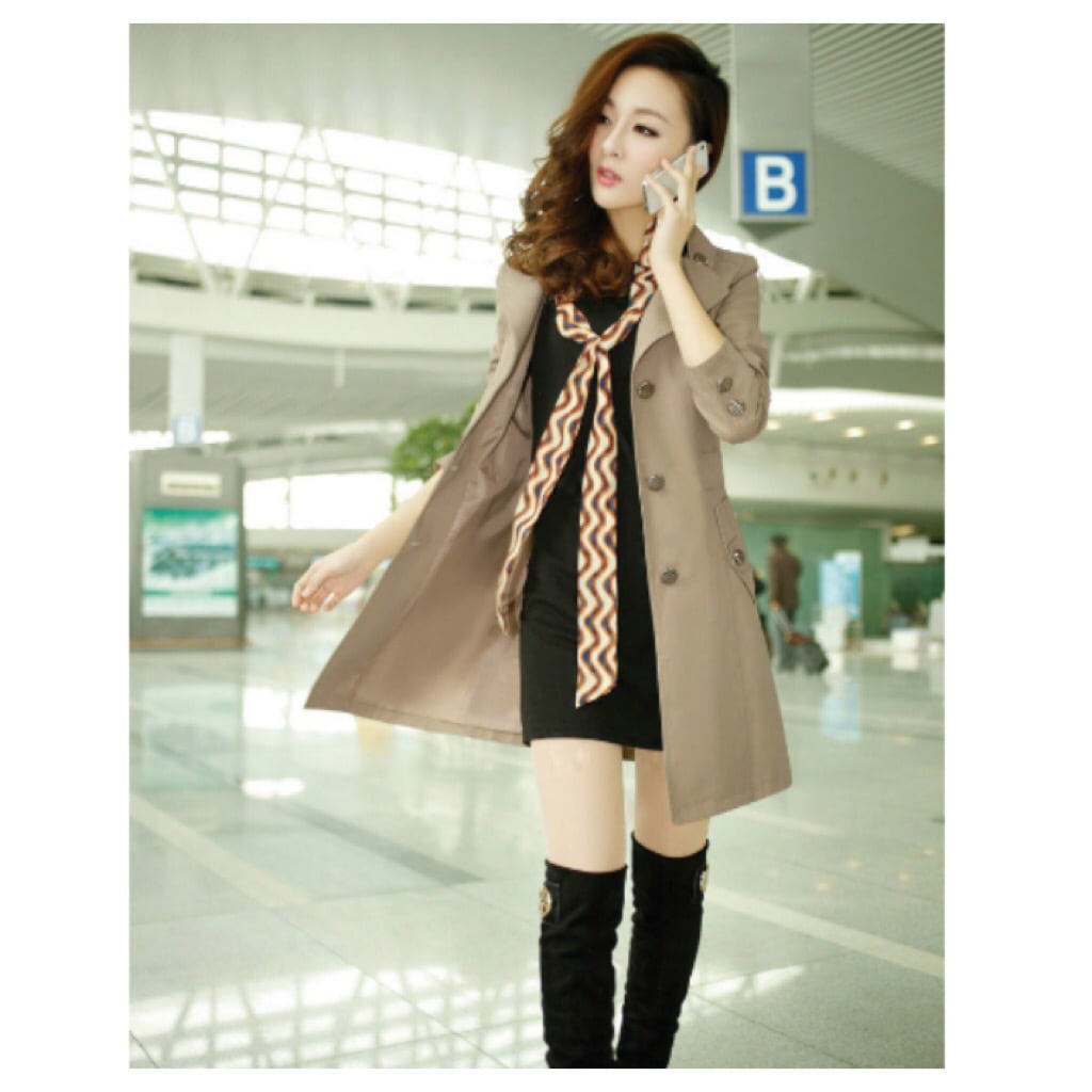 レディースダスターコート