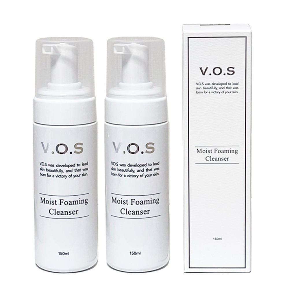 VOS モイストフォーミングクレンザー 2個 洗顔料 VOS洗顔 VOSクレンザー
