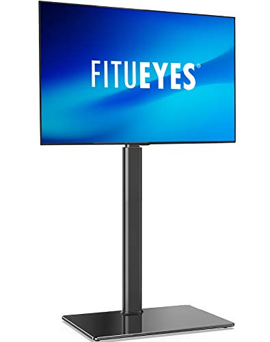 FITUEYES テレビスタンド 32～60インチ対応 壁寄せテレビスタンド 高さ調節可能 ラック回転可能 ブラック