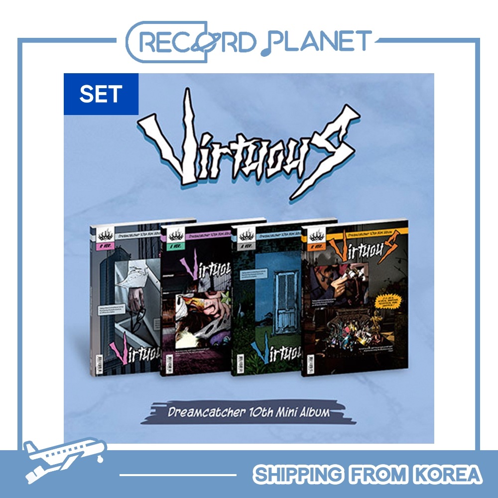 4種セットDreamcatcher 10th Mini Album [VirtuouS] 韓国チャート反映