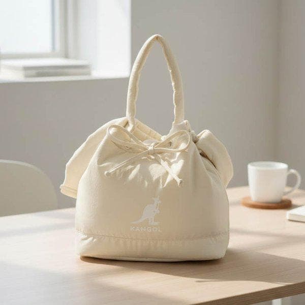 グロッシーアンバーミニバケットバッグ 39960-IV