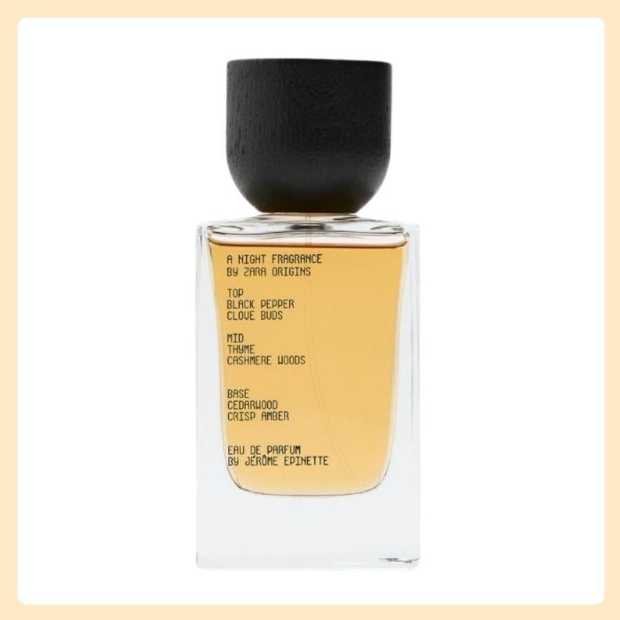 ZARA メンズ香水 ORIGINS NIGHT 100ML オードパフューム [EDP]