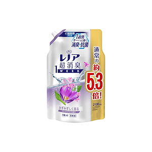 [大容量] レノア 超消臭1WEEK 柔軟剤 リラックスアロマ 詰め替え 2,100mL