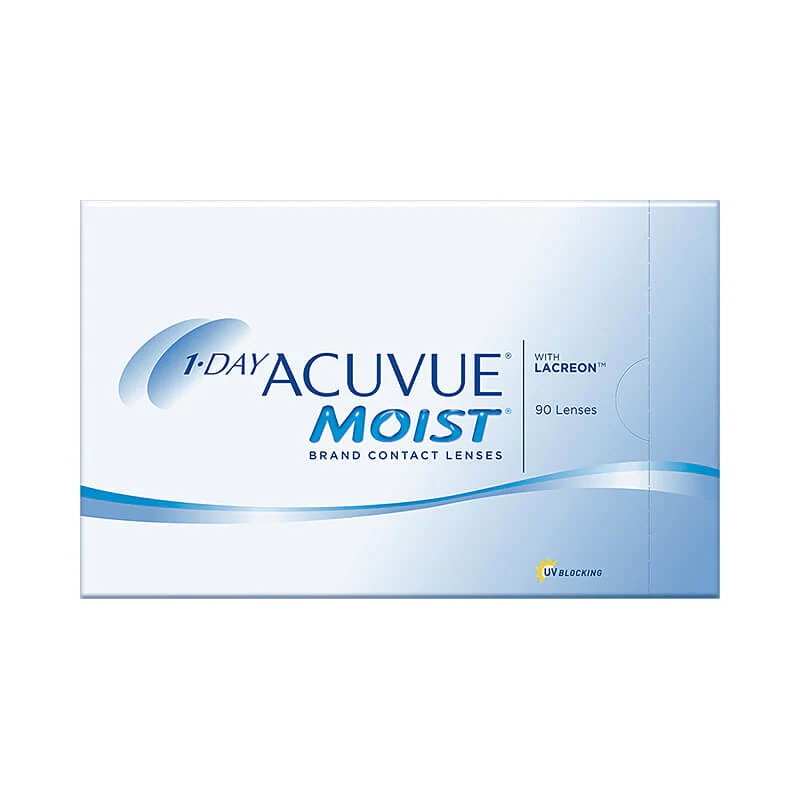 90枚入 [ 1箱 ] ワンデーアキュビューモイスト クリアコンタクトレンズ