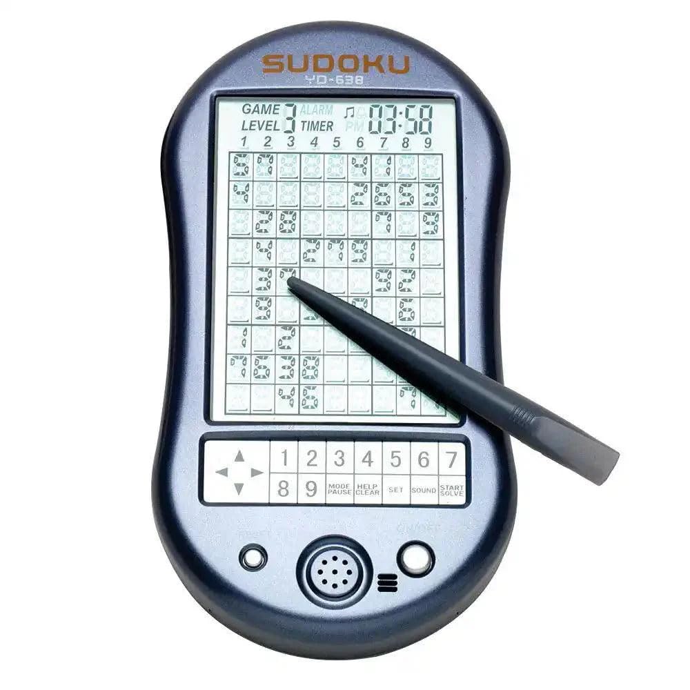 Bits and Pieces デラックスSudoku Handheld Game 電子ポケットサイズSudokuゲームLEDスクリーン素晴らしいギフト メジャー2 3 / 4 