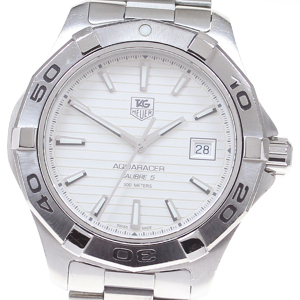 タグホイヤー TAG HEUER WAP2011 アクアレーサー キャリバー5 デイト 自動巻き メンズ _812394【中古】