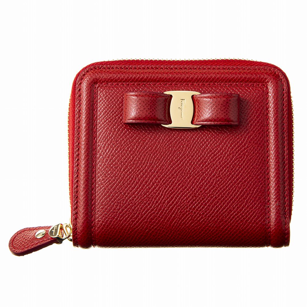 ラウンドファスナー折り財布 22D156 683547 レディース LIPSTICK