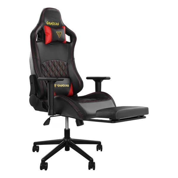 アフロディーテ EF1 レーシングチェア ゲームスタイル ブラック/レッド APHRODITE EF1-L