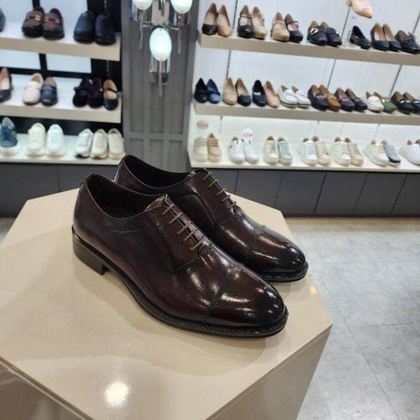 HC10 男性本革オックスフォードシューズ キャメル3cm LCMD72U52737 (45274444)