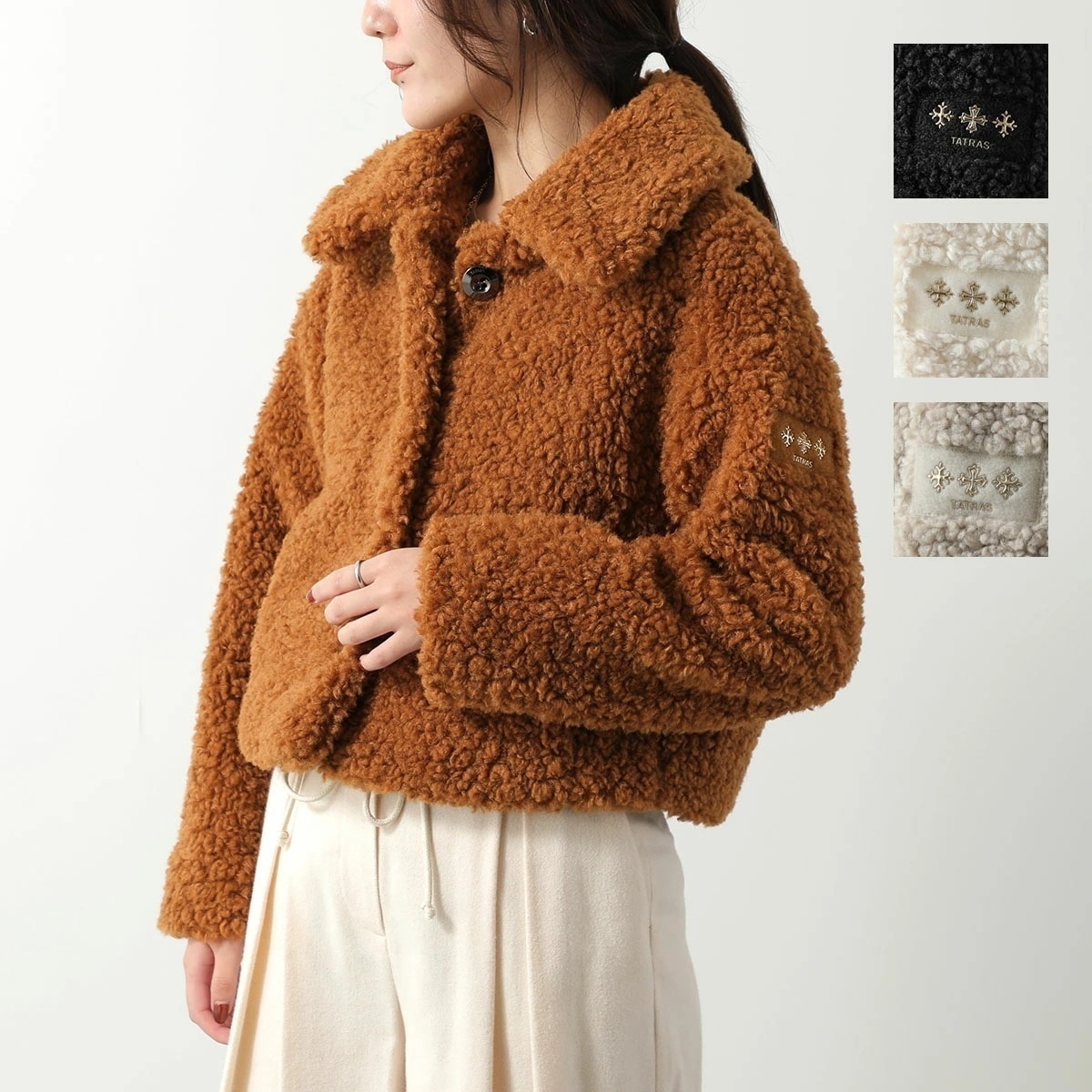 TATRAS タトラス ボアブルゾン MAMATETA ママテータ LJXA0043033588 レディース ジャケット ショート丈 カラー4色 42,338円