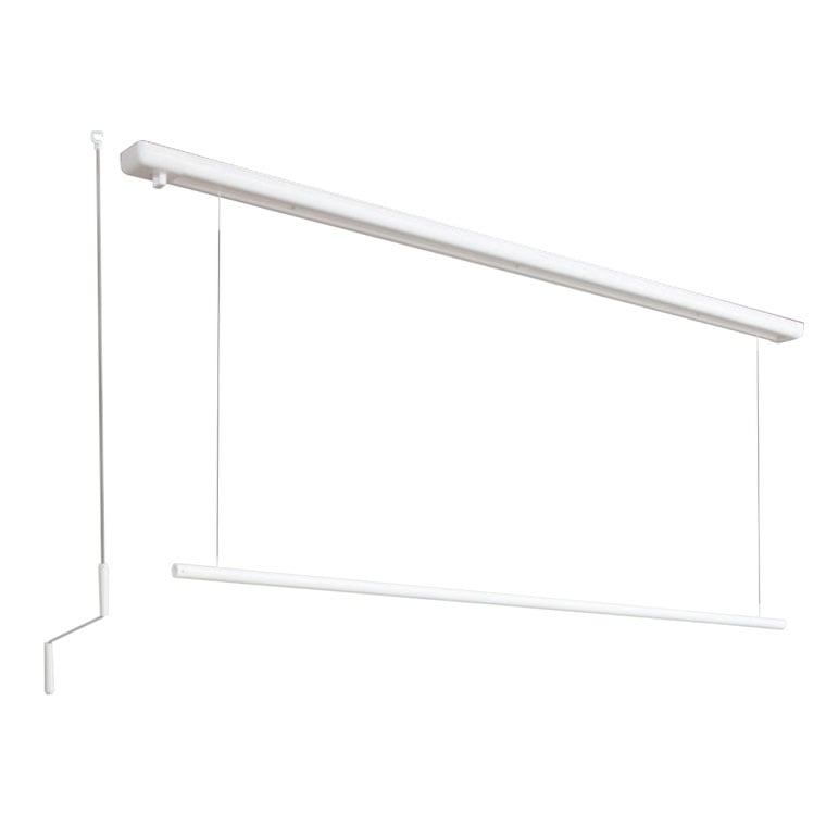 川口技研 URM-L-W 室内用ホスクリーン 昇降式操作棒タイプ　URM型　（1740mm）1セット URMLWカワグチ