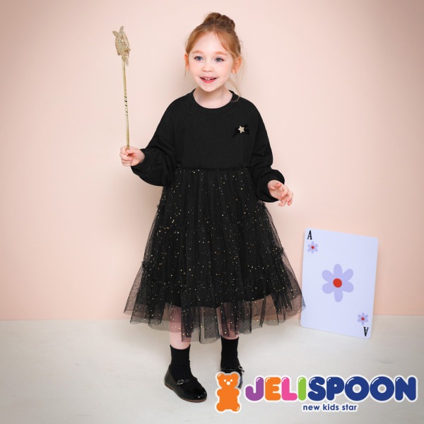 キラキラミルキーウェイシャーワンピース/子供服 5,300円
