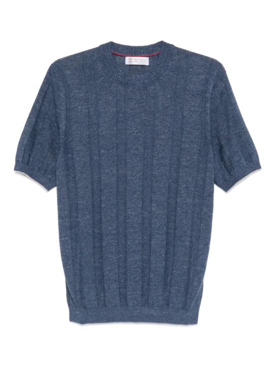 BRUNELLO CUCINELLI Men Sweater M2L707800 CYZ37 DENIM ROPE