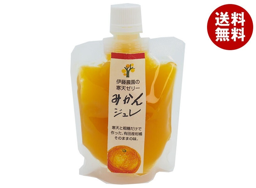 伊藤農園 ピュアフルーツ寒天 みかんジュレ ドリンクタイプ 150g×15個入×(2ケース)