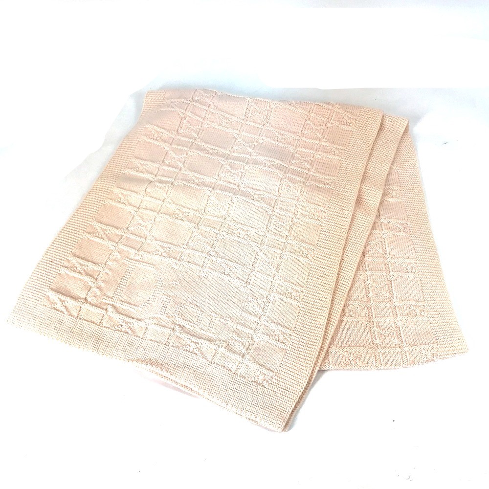 マフラー カナージュ ウール ピンク