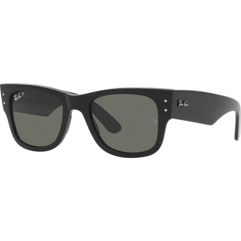 レイバン　Ray-Ban サングラス MEGA WAYFARER RB0840SF 901/58 52mm ブラック/グリーンポラライズド　RB0840SF_9015852