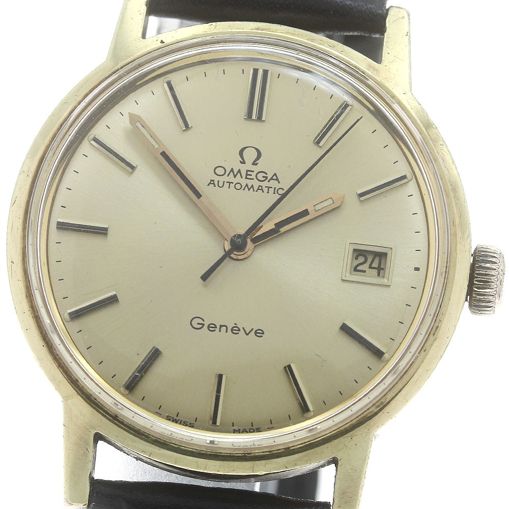 オメガ OMEGA ジュネーブ デイト Cal.1481 自動巻き メンズ _887183【中古】