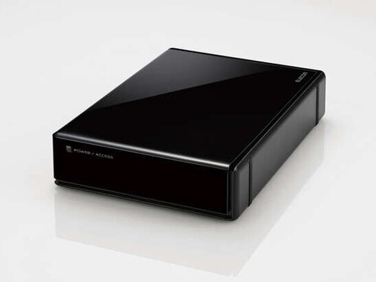 人気スポー新作 ELD-QEN2040UBK テレビ録画向け USB-A接続 外付けHDD [ブラック] 外付HDD