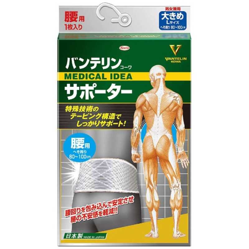 KOWA　バンテリンコーワサポーター腰用大きめ シャイニンググレー
