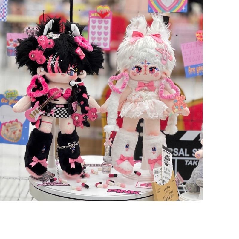 30cm 無属性ぬいぐるみ　コットン ドール　棉花娃娃のみ　本体 スケルトン有