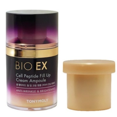 [本品50ml+リフィル30ml] バイオEXセルペプチドフィルアップクリームアンプル