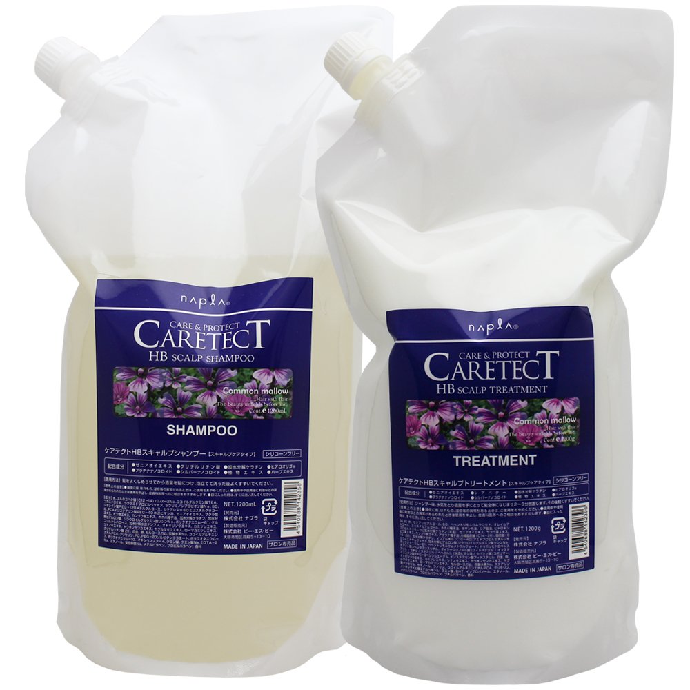 ナプラ ケアテクトHBスキャルプ シャンプートリートメントセット 1200ml [詰替用] 6,025円