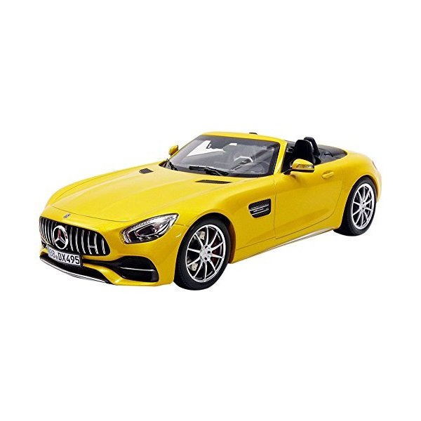 Norev NV183451 No 1:18 Mercedes-AMG GT C Roadster 2017-Yellow Metallic 並行輸入品