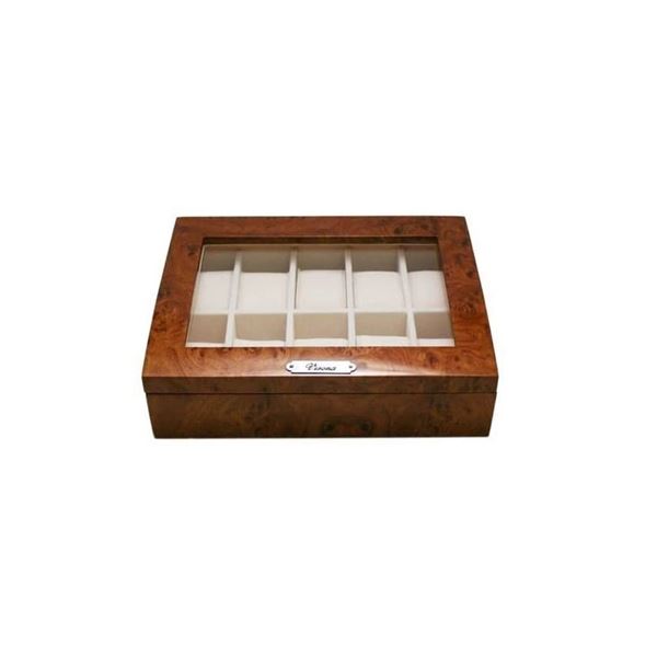 木製時計収納ケース 10本収納 ブラウン 189963 5,225円