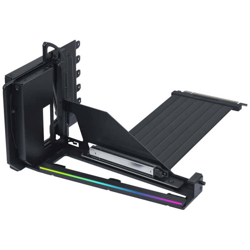 LIANLI　グラフィックボード対応ATXケース用 4 Slot Vertical GPU Kit ブラック　LL-VG4-5-V4X