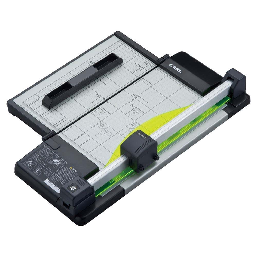 カール事務器 CARL ディスクカッタースリム DCーF5100 50枚 DCーF5100 ペーパーカッター 裁断機 事務用品